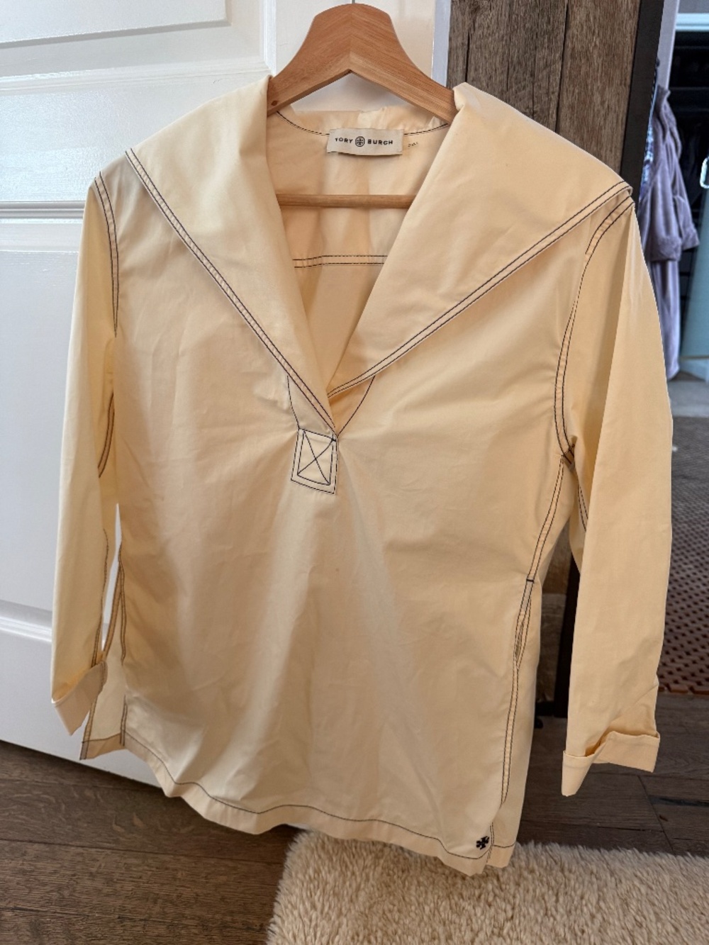 Tory Burch Poplin Top